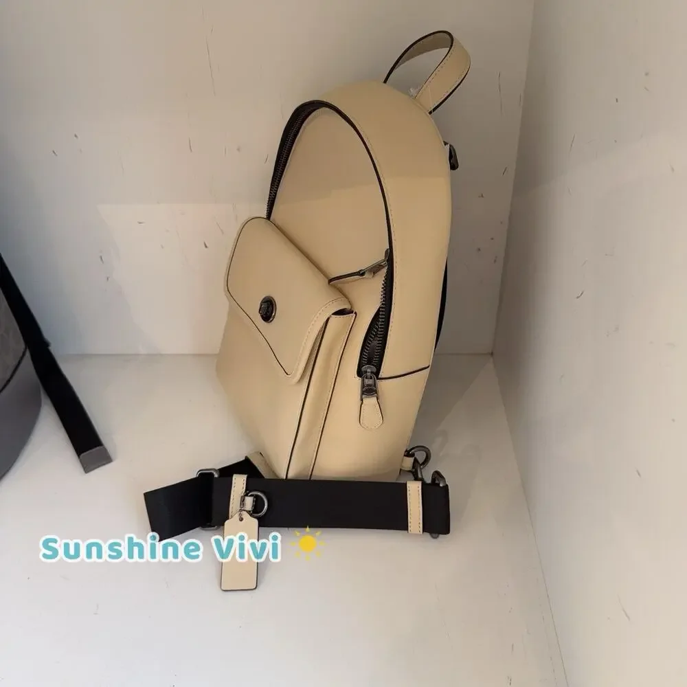 Coach Cream Backpack - Picture 3 of 7